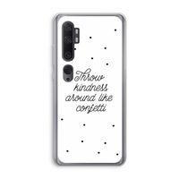 Confetti: Xiaomi Mi Note 10 Pro Transparant Hoesje