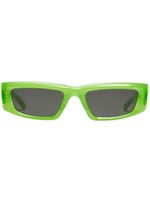 Gentle Monster lunettes de soleil à monture rectangulaire - Vert