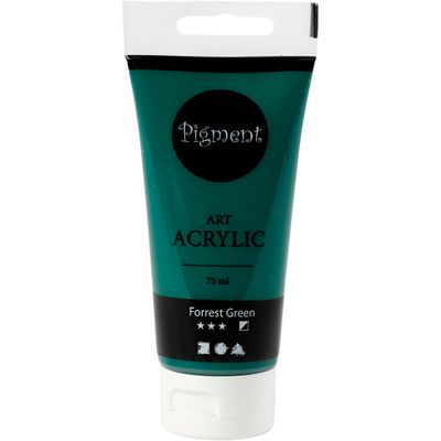 Creativ Company Pigment art acrylverf forrest groen, 75ml