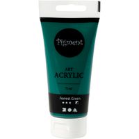 Creativ Company Pigment art acrylverf forrest groen, 75ml