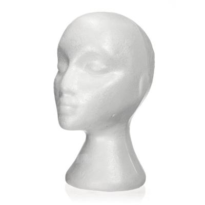 Dummy etalagepop hoofd vrouwelijke schuim exposant voor GLB hoofdtelefoons haaraccessoires en pruiken vrouw Mannequin schuim
