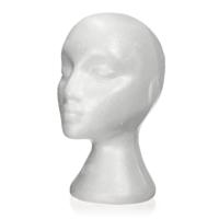 Dummy etalagepop hoofd vrouwelijke schuim exposant voor GLB hoofdtelefoons haaraccessoires en pruiken vrouw Mannequin schuim