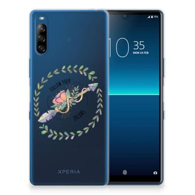 Sony Xperia L4 Telefoonhoesje met Naam Boho Dreams Sony Xperia L4 Telefoonhoesje met Naam Boho Dreams