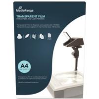 MediaRange MRINK160 afdrukfilm Laser A4 (210×297 mm) Transparant 100 vel