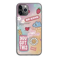 Positivity: iPhone 11 Pro Transparant Hoesje