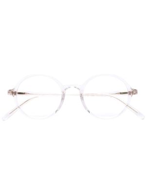 Mykita lunettes de vue à monture ronde - Tons neutres