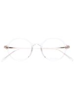 Mykita lunettes de vue à monture ronde - Tons neutres