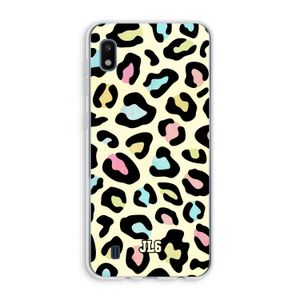 Leopard pattern: Samsung Galaxy A10 Transparant Hoesje