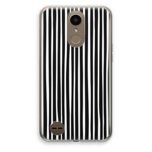 Stripes: LG K10 (2017) Transparant Hoesje