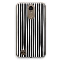 Stripes: LG K10 (2017) Transparant Hoesje
