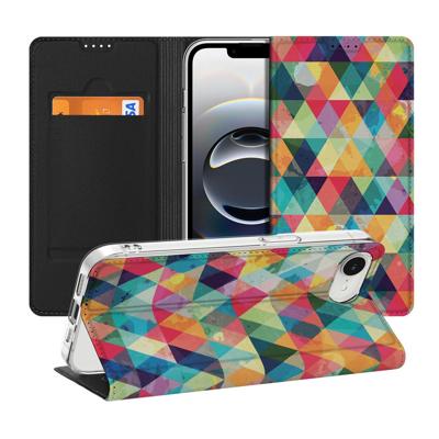 Apple iPhone 16e | Hoesje met Magneet | Geruit Apple iPhone 16e | Hoesje met Magneet | Geruit