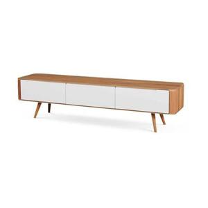 Gazzda Ena lowboard houten tv meubel naturel - 180 x 42 cm