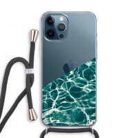 Weerkaatsing water: iPhone 12 Pro Transparant Hoesje met koord