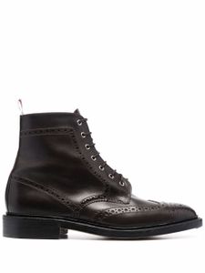 Thom Browne bottines Wingtip à semelle Goodyear - Marron