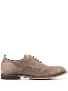 Officine Creative derbies Durga en daim - Gris