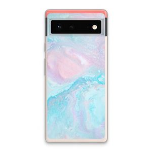 Fantasie pastel: Google Pixel 6 Transparant Hoesje