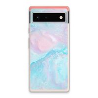 Fantasie pastel: Google Pixel 6 Transparant Hoesje