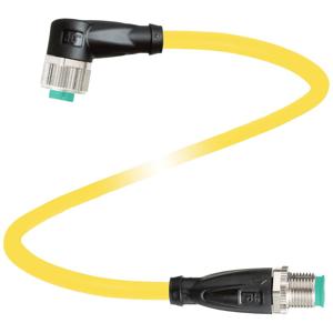 Pepperl+Fuchs 456591 Sensor/actuator connector, geassembleerd Aantal polen (sensoren): 4, 4 1 m 1 stuk(s)