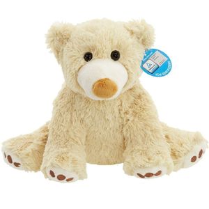 Pluche beige beer/beren knuffel 21 cm speelgoed
