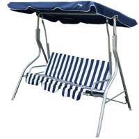 Schommelstoel Aktive 3 plaatsen Blauw Wit 180 x 107 x 160 cm