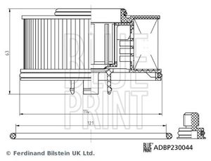 brandstoffilter ADBP230044