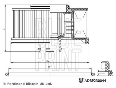 brandstoffilter ADBP230044