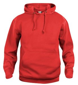 Clique 021031 Basic Hoody - Rood - 4XL