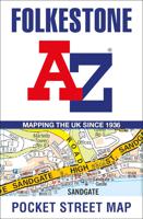 Stadsplattegrond Pocket Street Map Folkestone | A-Z Map Company