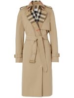 Burberry trench à motif Exaggerated Check - Tons neutres