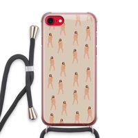 You're so golden: iPhone SE 2020 Transparant Hoesje met koord
