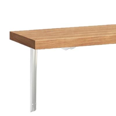 Benson Plankdragers / steun - aluminium - zilver - H300 x B200 mm - max gewicht 30 kg