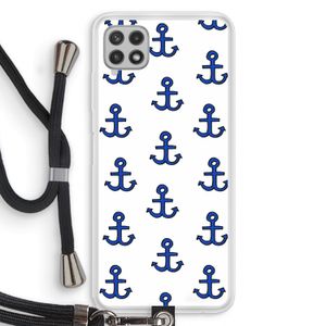 Ankers: Samsung Galaxy A22 4G Transparant Hoesje met koord