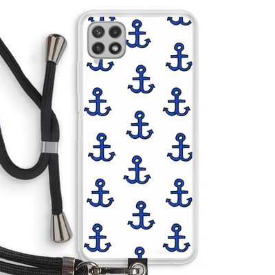 Ankers: Samsung Galaxy A22 4G Transparant Hoesje met koord