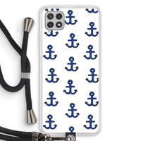 Ankers: Samsung Galaxy A22 4G Transparant Hoesje met koord