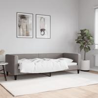 Slaapbank 80x200 cm stof taupe