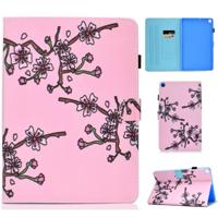 Gekleurde tekening patroon horizontale Flip PU lederen draagtas met houder & kaartsleuven & slaap/Wake-up functie voor Galaxy tab S5e 10 5/T720/T725 (