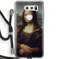 Mona Lisa: LG V30 Transparant Hoesje met koord