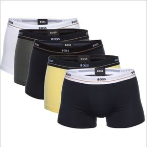 BOSS 5 stuks Jersey Quality Cotton Mix Solid Cotton Trunks * Actie *