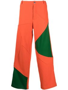 Kiko Kostadinov pantalon Aspasia à coupe ample - Orange