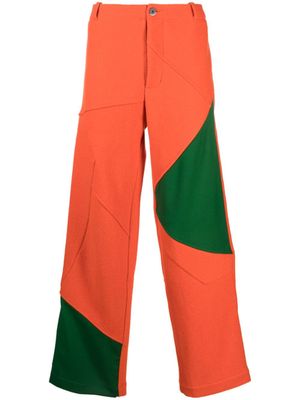 Kiko Kostadinov pantalon Aspasia à coupe ample - Orange