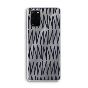 Marrakech Zigzag: Samsung Galaxy S20 Plus Transparant Hoesje