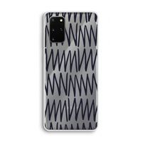 Marrakech Zigzag: Samsung Galaxy S20 Plus Transparant Hoesje