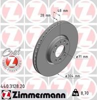 Remschijf Coat Z 440312820