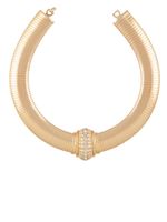 Christian Dior Pre-Owned collier à ornements en cristal pre-owned (années 1980)