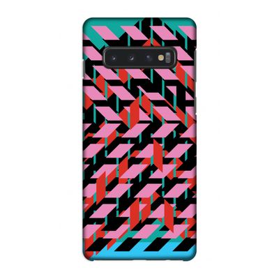Skew Blush 2: Samsung Galaxy S10 4G Volledig Geprint Hoesje