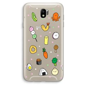 Happy bento friends: Samsung Galaxy J7 (2017) Transparant Hoesje