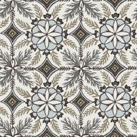 Decoprint Antibes Behang getekende bloemen motief - AN28240