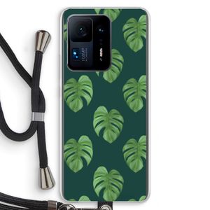 Monstera leaves: Xiaomi Mi Mix 4 Transparant Hoesje met koord