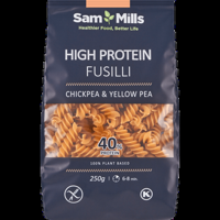 Sam Mills Glutenvrije Fusilli van kikkererwten en gele erwten, eiwitrijk en glutenvrij 250g bij Jumbo