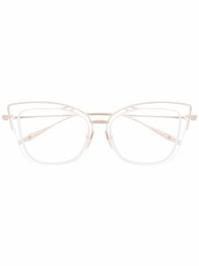 Dita Eyewear lunettes de vue Armoly à monture papillon - Or